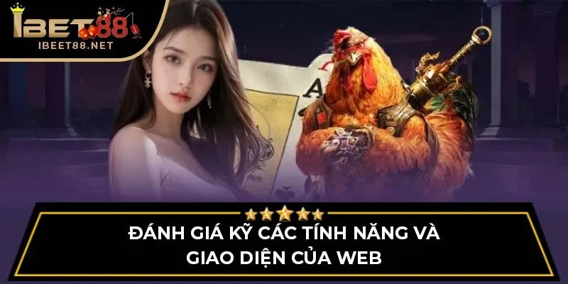 Đá Gà Trực Tiếp: Tổng Quan Cho Người Mới Bắt Đầu Tại Ibet88 3 Đánh giá kỹ các tính năng và giao diện của web
